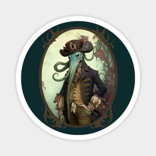 Victorian Pirate Octopus Magnet